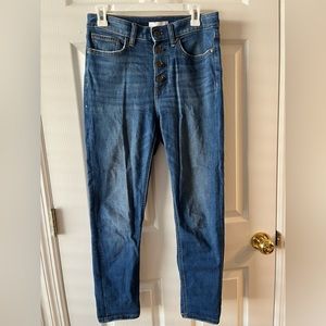 LC Lauren Conrad high Rise Skinny Ankle Jeans Denim